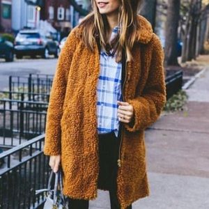 J.Crew Teddy Sherpa Coat